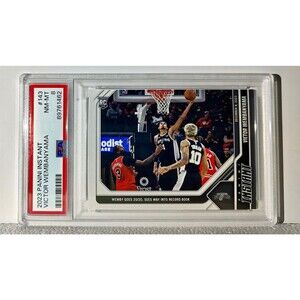 Victor Wembanyama 2023-24 Panini #143 NBA Rookie Basketball Card 1 of 2951 PSA 8